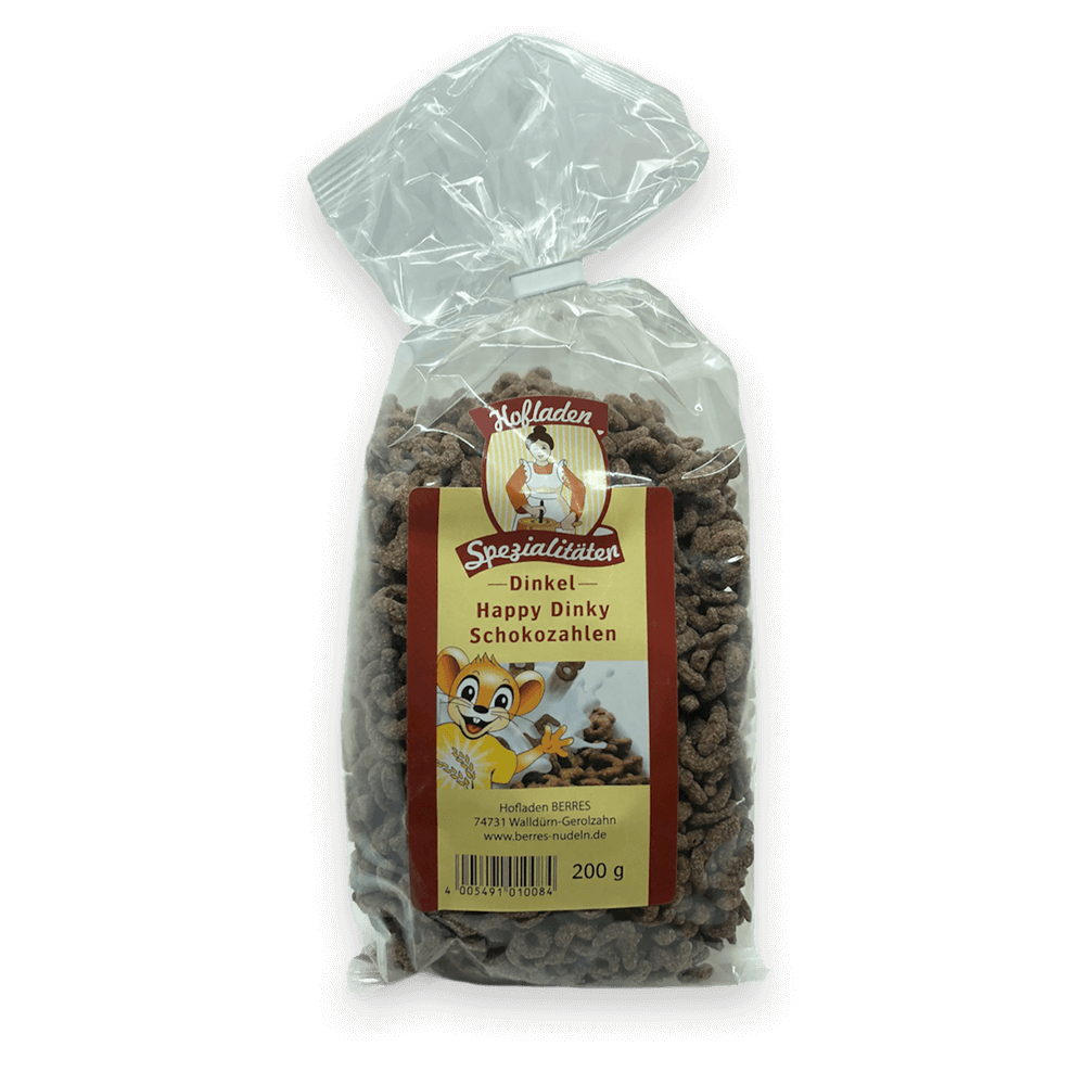 Happy Dinky Schokozahlen 200g