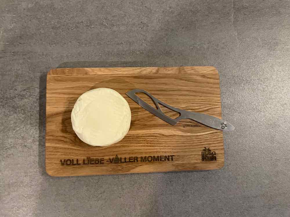 Set ROSAKuh Käsemesser & Schneidebrett Eiche "Voller Moment"