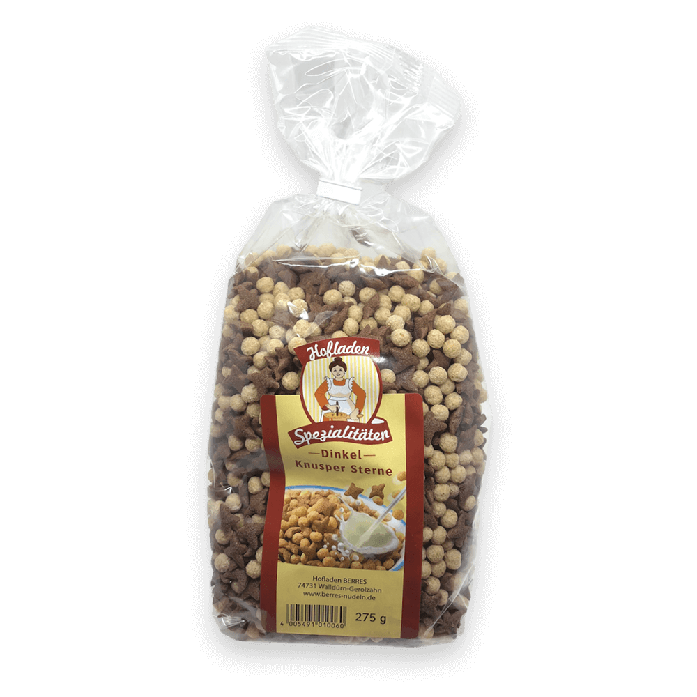 Dinkel Knusper Sterne 275g Dinkel Knusper Sterne 275g