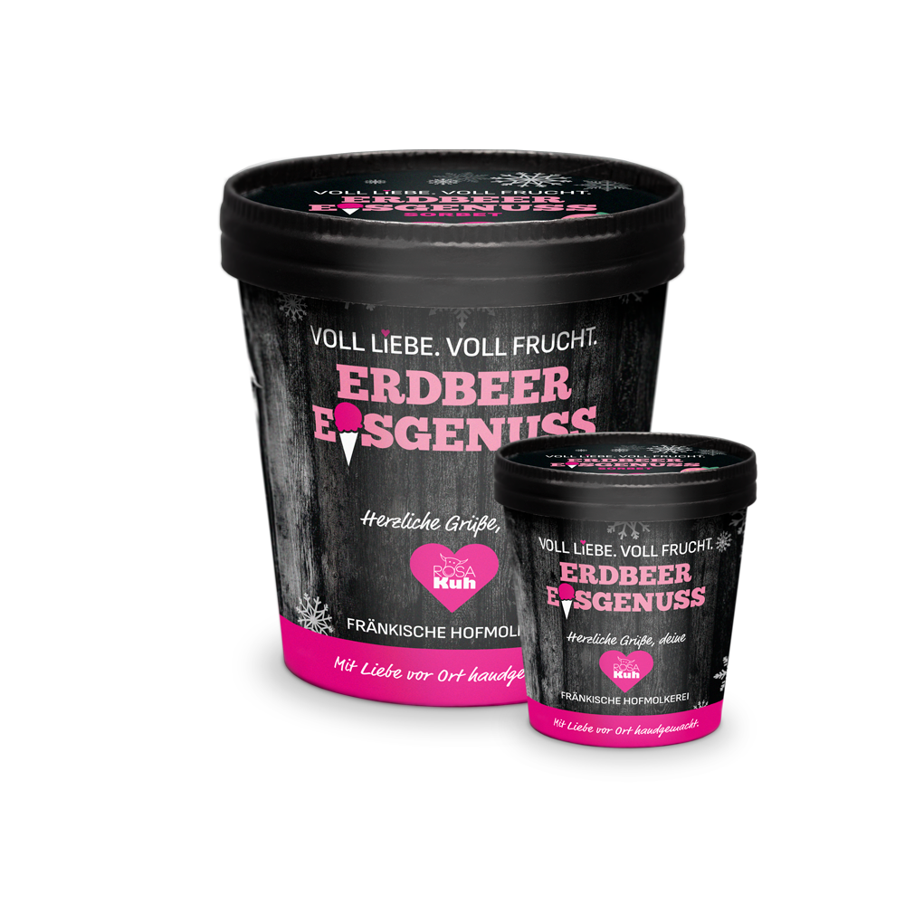 Eisgenuss Erdbeer Sorbet 500 ml Eisgenuss Erdbeer Sorbet 500 ml
