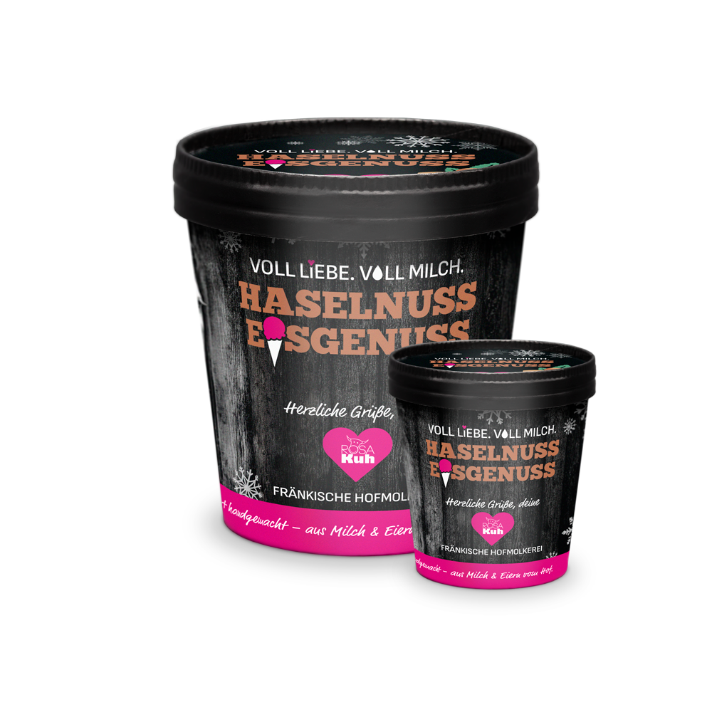 Eisgenuss Haselnuss 500 ml