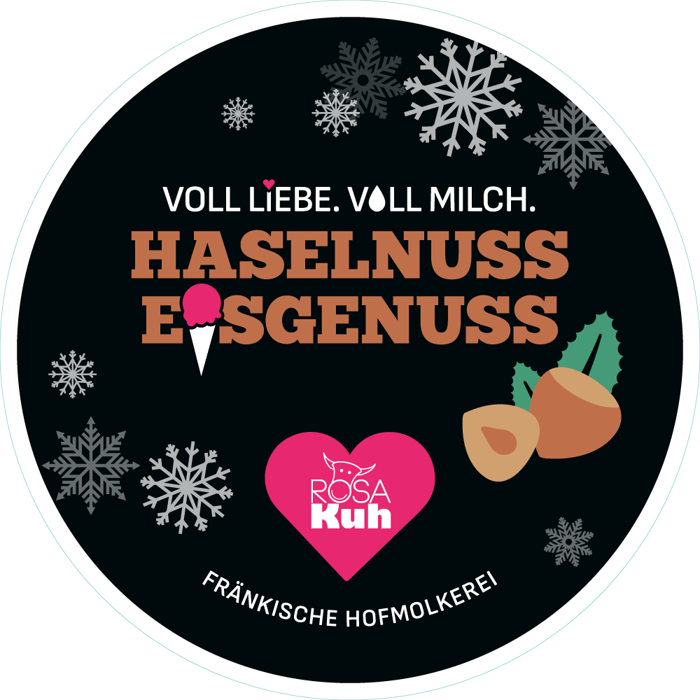 Eisgenuss Haselnuss 500 ml