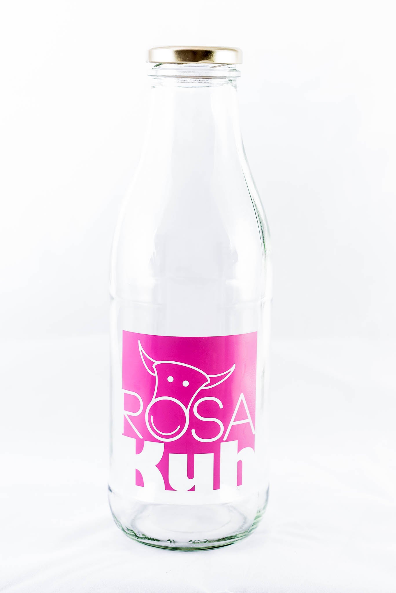 ROSA Kuh Milchflasche 1l